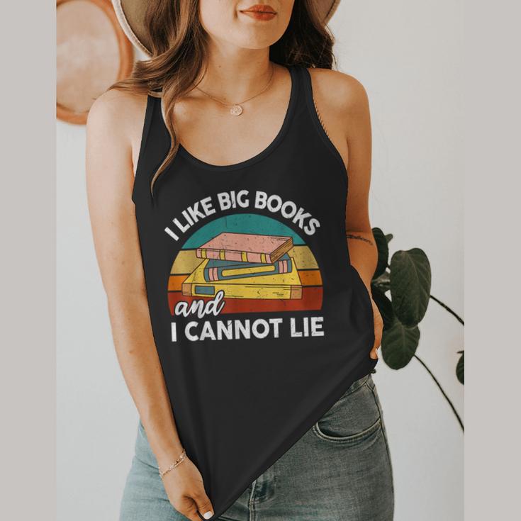 I Like Big Book Cant Lie Nerd School Librarian Teacher For Men Women Kids Flowy Tank, funny design I Like Big Book Cant Lie Nerd School Librarian Teacher For Men Women Kids Flowy Tank, funny design