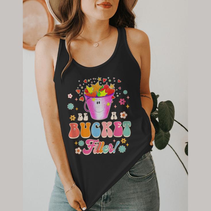 Be A Bucket Filler Teacher Teaching Groovy Back To School For Men Women Flowy Tank, funny design Be A Bucket Filler Teacher Teaching Groovy Back To School For Men Women Flowy Tank, funny design
