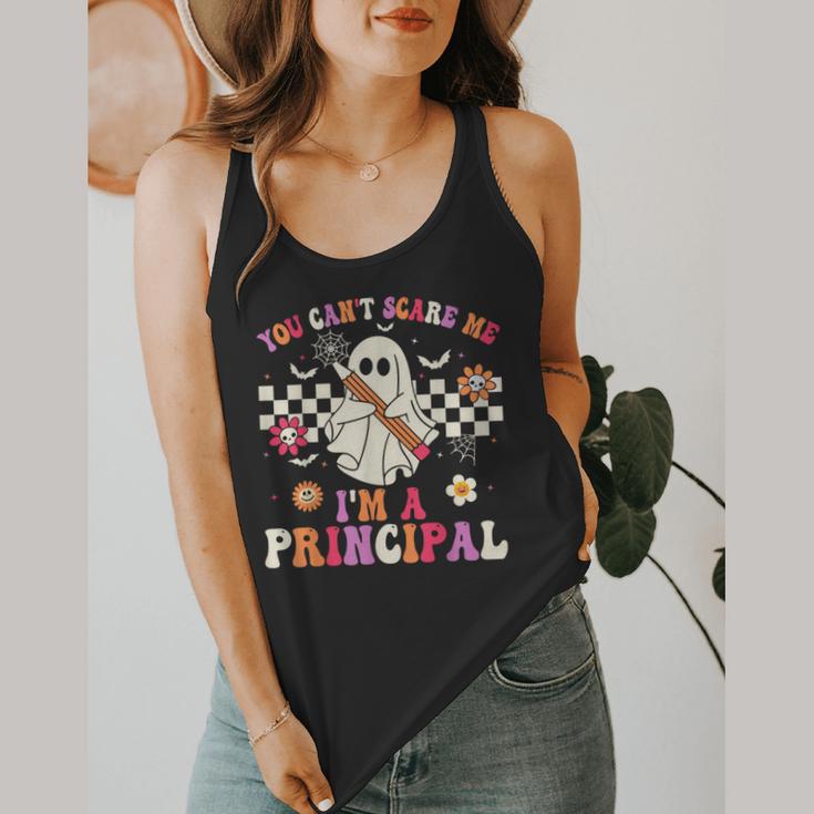 You Can't Scare Me I'm a Principal Halloween Teacher Flowy Tank, funny design You Can't Scare Me I'm a Principal Halloween Teacher Flowy Tank, funny design