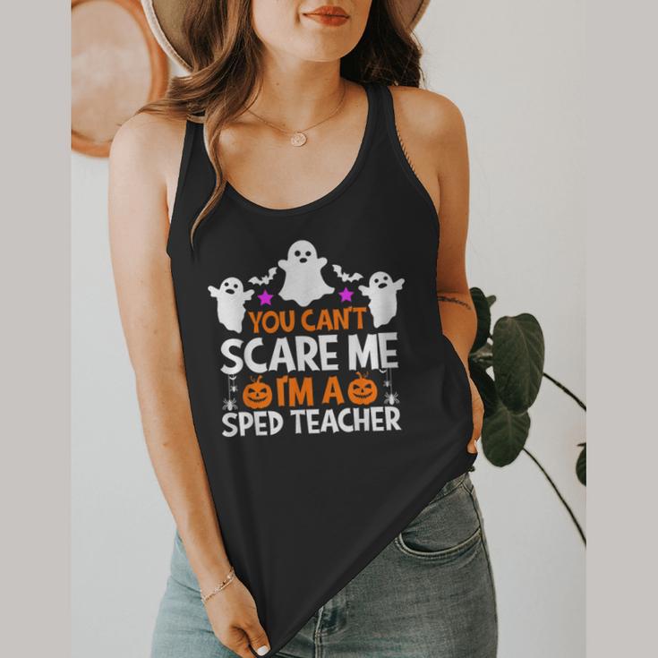 You Can't Scare Me I'm A SPED Teacher Shirt Halloween For Men Women Flowy Tank, funny design You Can't Scare Me I'm A SPED Teacher Shirt Halloween For Men Women Flowy Tank, funny design