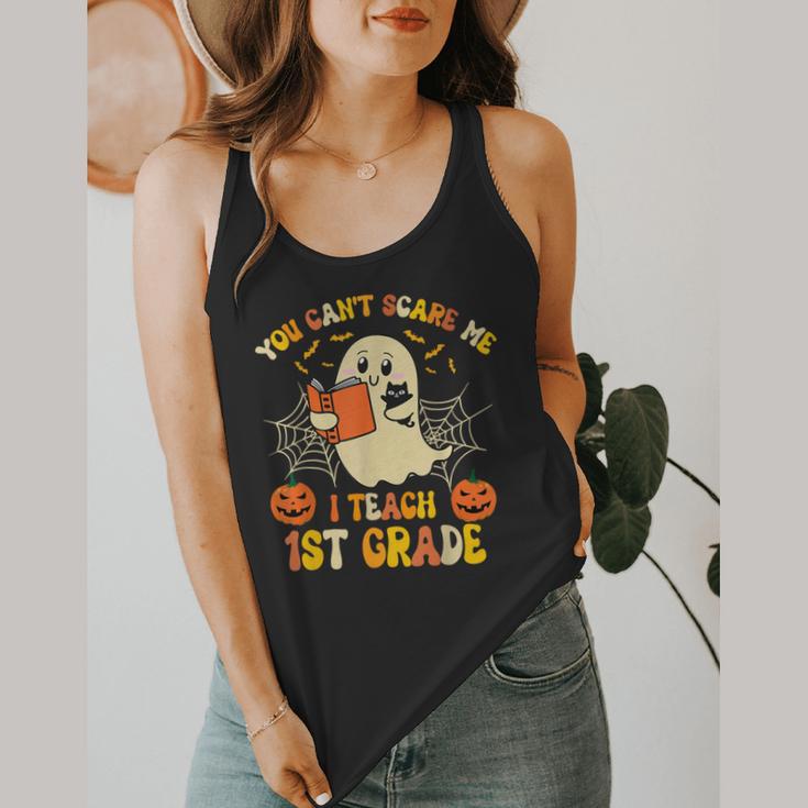 You Can't Scare Me I Teach First Grade Halloween Teacher Flowy Tank, funny design You Can't Scare Me I Teach First Grade Halloween Teacher Flowy Tank, funny design