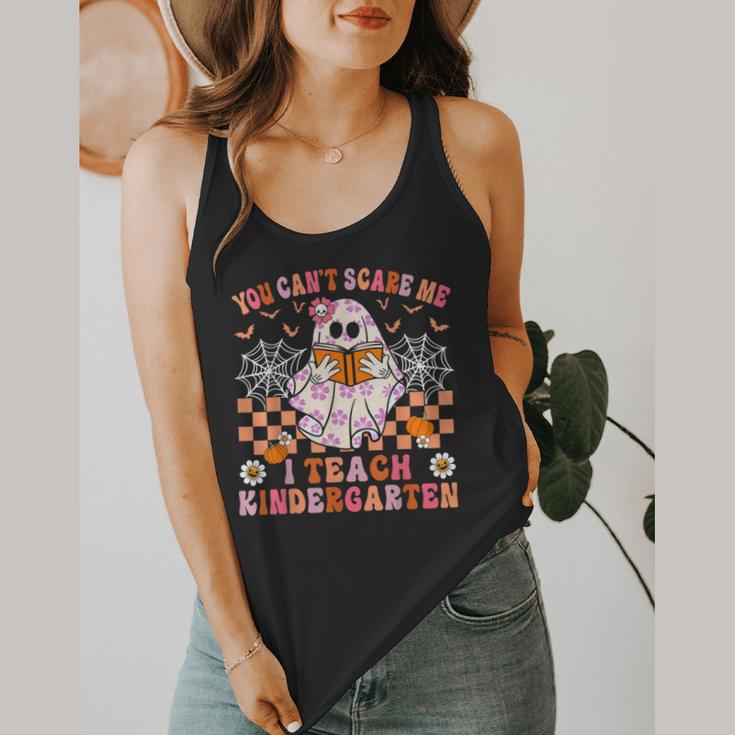You Cant Scare Me I Teach Kindergarten Teacher Halloween Flowy Tank, funny design You Cant Scare Me I Teach Kindergarten Teacher Halloween Flowy Tank, funny design
