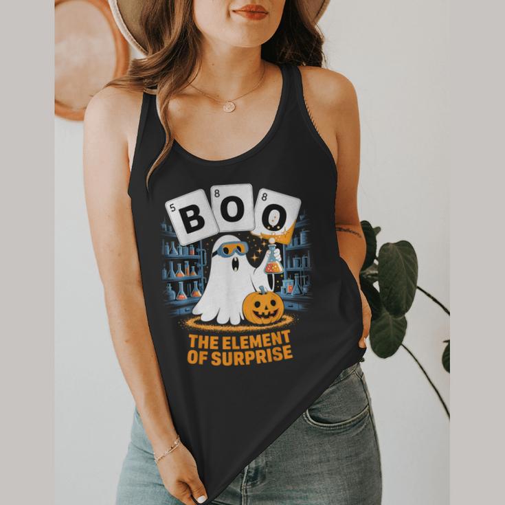 Chemistry Boo Ghost Element Of Surprise Science Teacher Tee Flowy Tank, funny design Chemistry Boo Ghost Element Of Surprise Science Teacher Tee Flowy Tank, funny design