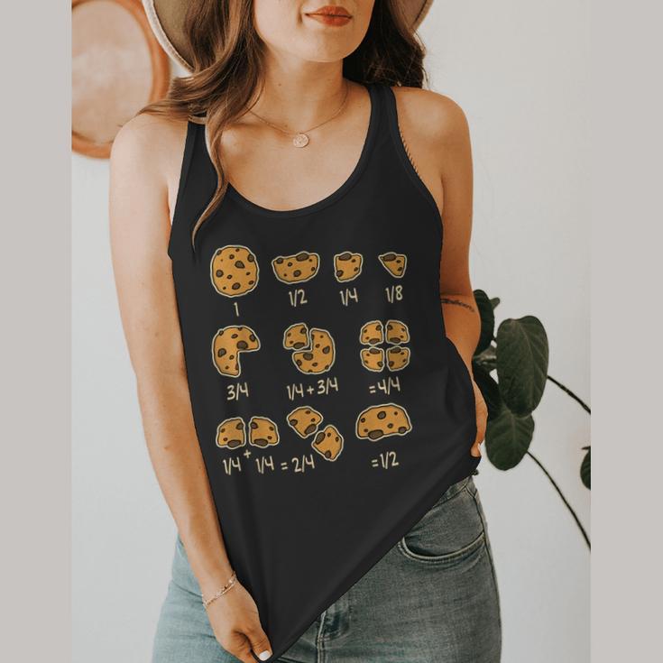Chocolate Cookie Quick Math Fraction Math Teachers For Men Women Girls Kids Flowy Tank, funny design Chocolate Cookie Quick Math Fraction Math Teachers For Men Women Girls Kids Flowy Tank, funny design