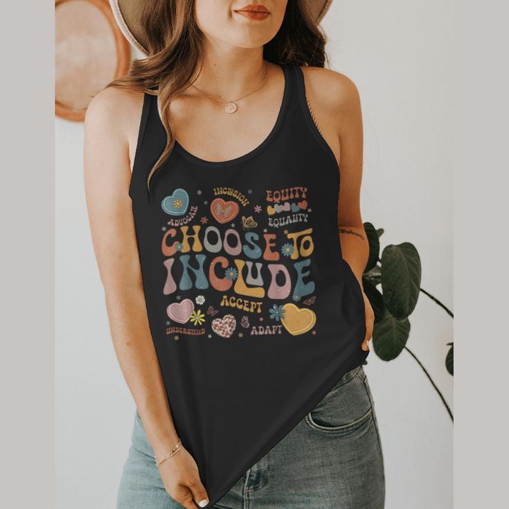 Choose To Include Inclusion Matters Autism Awareness Teacher Men Women Girls Kids Flowy Tank, funny design Choose To Include Inclusion Matters Autism Awareness Teacher Men Women Girls Kids Flowy Tank, funny design