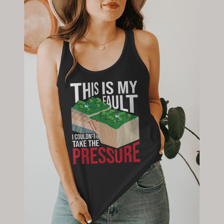 Couldn't Take The Pressure Geology Earth Science Teacher Flowy Tank, funny design Couldn't Take The Pressure Geology Earth Science Teacher Flowy Tank, funny design