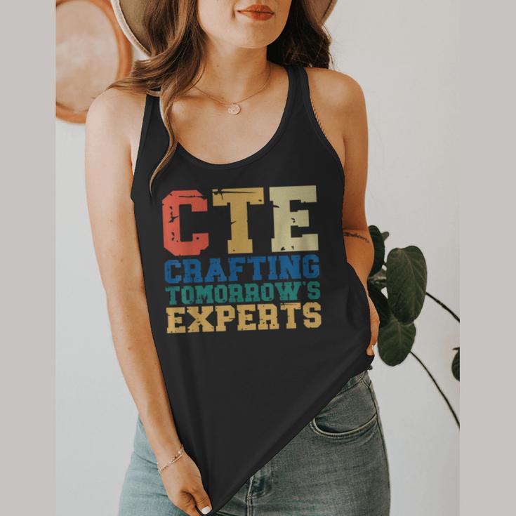 CTE Teacher Education Career Technical Flowy Tank, funny design