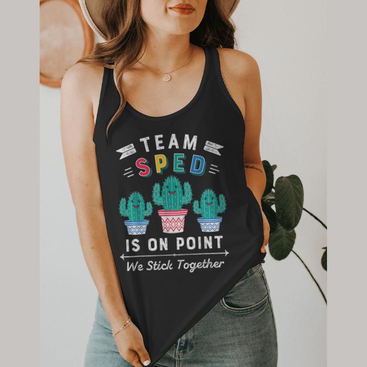 Cute SPED Teacher Special Education Cactus SPED Teacher Flowy Tank, funny design Cute SPED Teacher Special Education Cactus SPED Teacher Flowy Tank, funny design