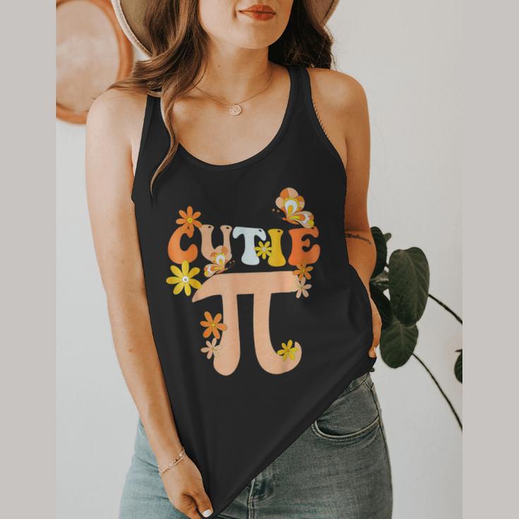 Cutie Pi Shirt Pi Day Math Girls Kids Women Toddler Teacher Flowy Tank, funny design
