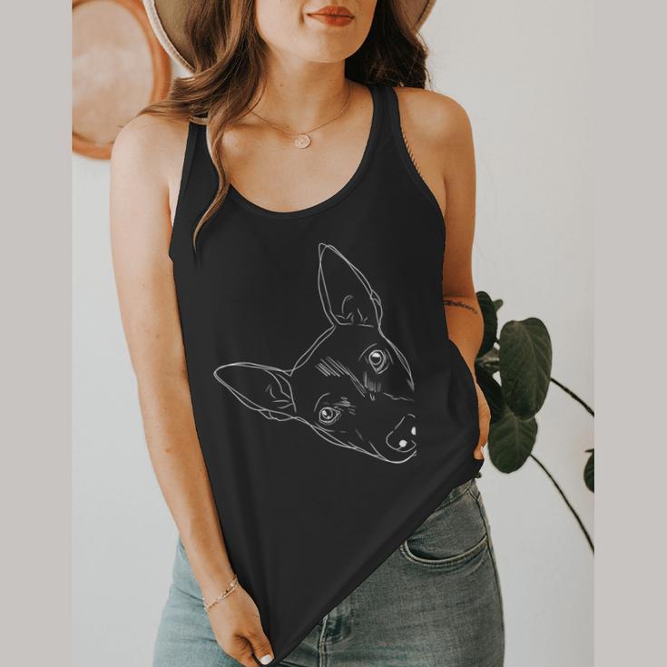 Dog American Hairless Terrier Flowy Tank, funny design