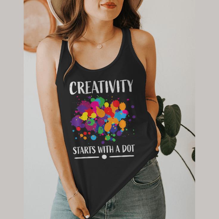 Dot Day Shirt Women Men Kids Girls Boys Teacher 2024 Dot Day Flowy Tank, funny design