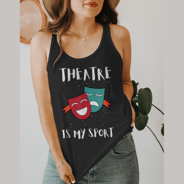 Drama Teacher For Theatre And Performing Arts Flowy Tank, funny design