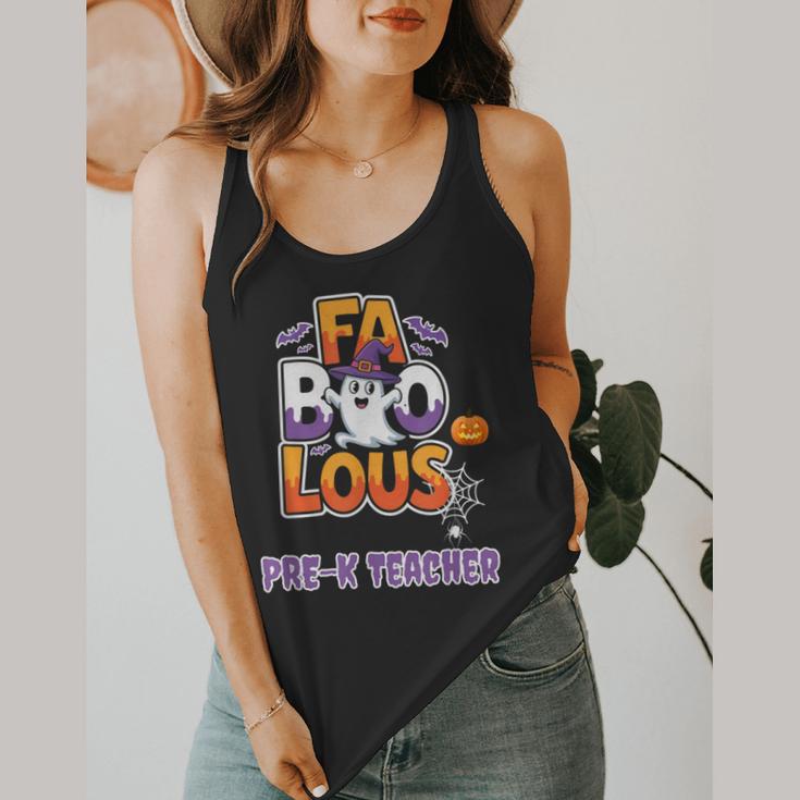 Fabulous Pre-K Teacher Halloween Costume Classroom Outfit Flowy Tank, funny design Fabulous Pre-K Teacher Halloween Costume Classroom Outfit Flowy Tank, funny design