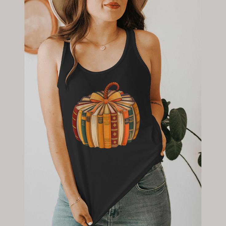 Fall Book Halloween Costume Autumn Pumpkin Teacher Kids Flowy Tank, funny design Fall Book Halloween Costume Autumn Pumpkin Teacher Kids Flowy Tank, funny design
