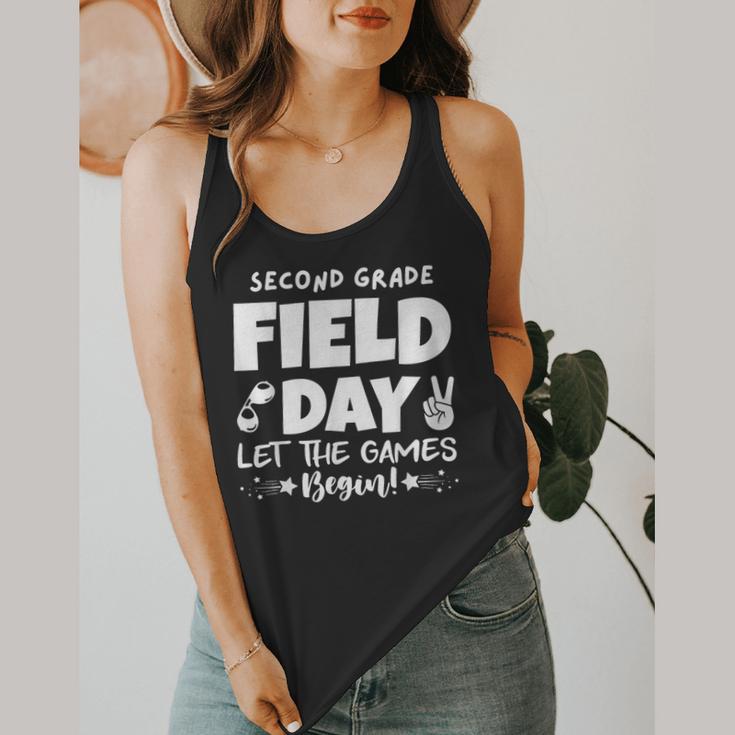 Field Day Second 2nd Grade Orange 2025 Boy Girl Teacher Flowy Tank, funny design Field Day Second 2nd Grade Orange 2025 Boy Girl Teacher Flowy Tank, funny design