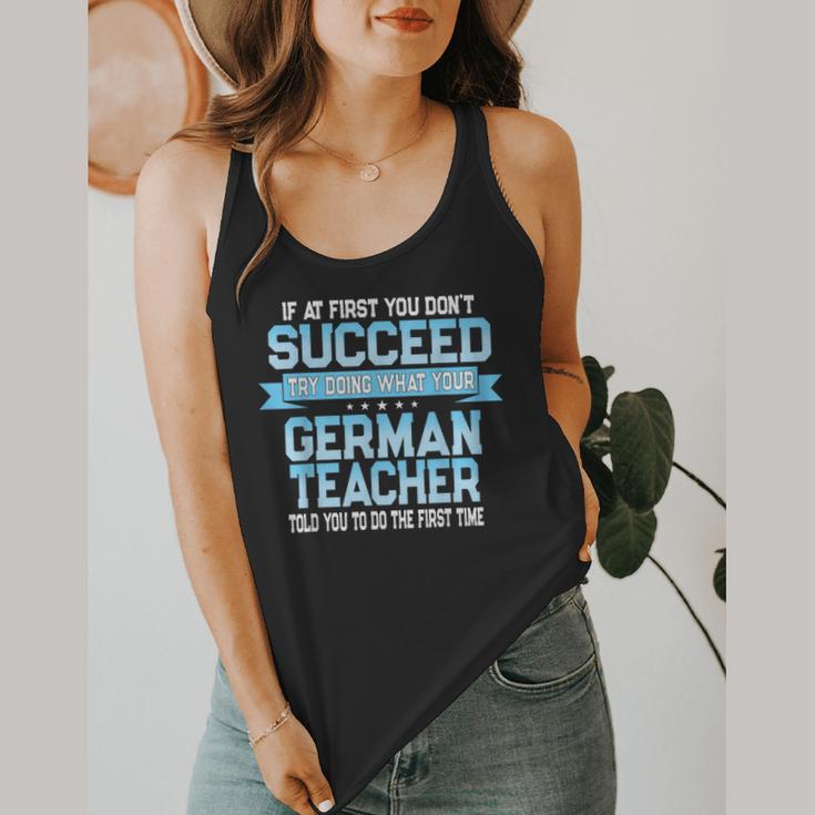 Fun German Teacher Appreciation Language Class Saying Flowy Tank, funny design Fun German Teacher Appreciation Language Class Saying Flowy Tank, funny design