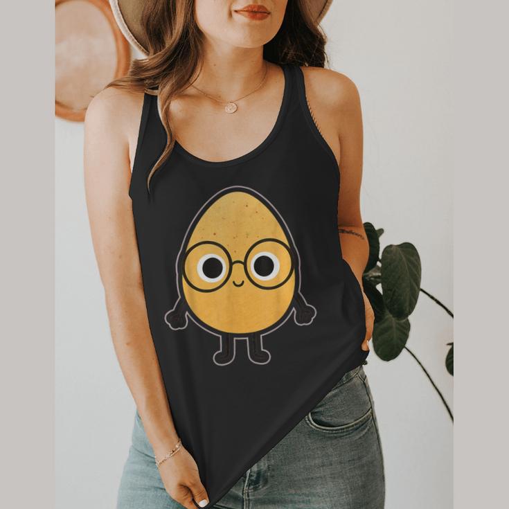 Good Egg Teacher Halloween Costume The Smart Cookie Flowy Tank, funny design