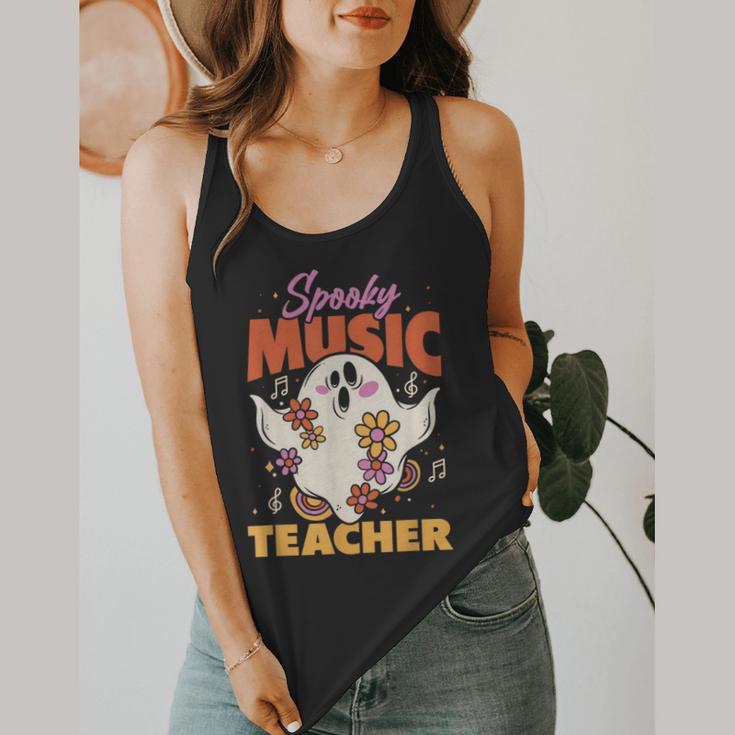 Groovy Faboolous Spooky Music Teacher Halloween Men Women Flowy Tank, funny design Groovy Faboolous Spooky Music Teacher Halloween Men Women Flowy Tank, funny design