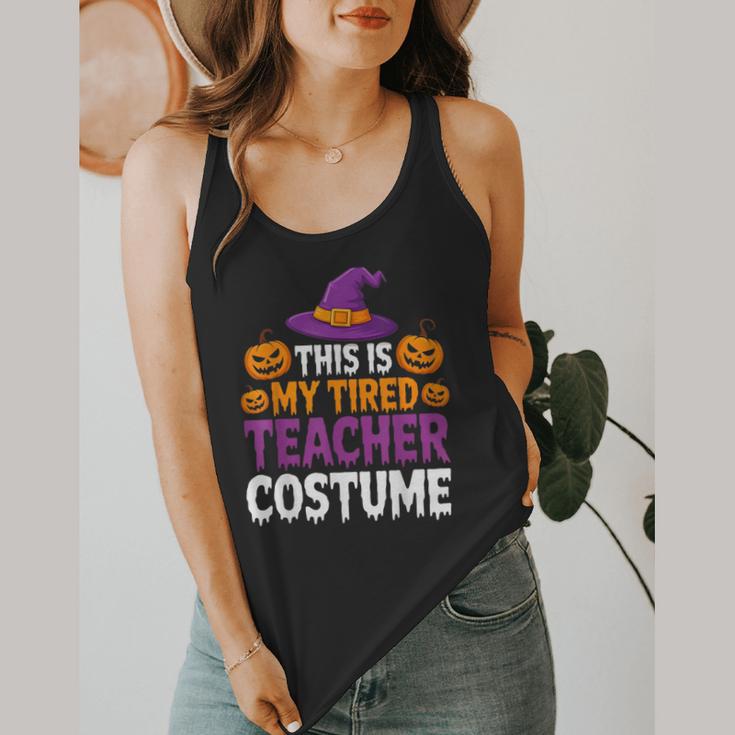 Halloween Costumes For Teachers Tired Teacher Costume Tee Flowy Tank, funny design Halloween Costumes For Teachers Tired Teacher Costume Tee Flowy Tank, funny design