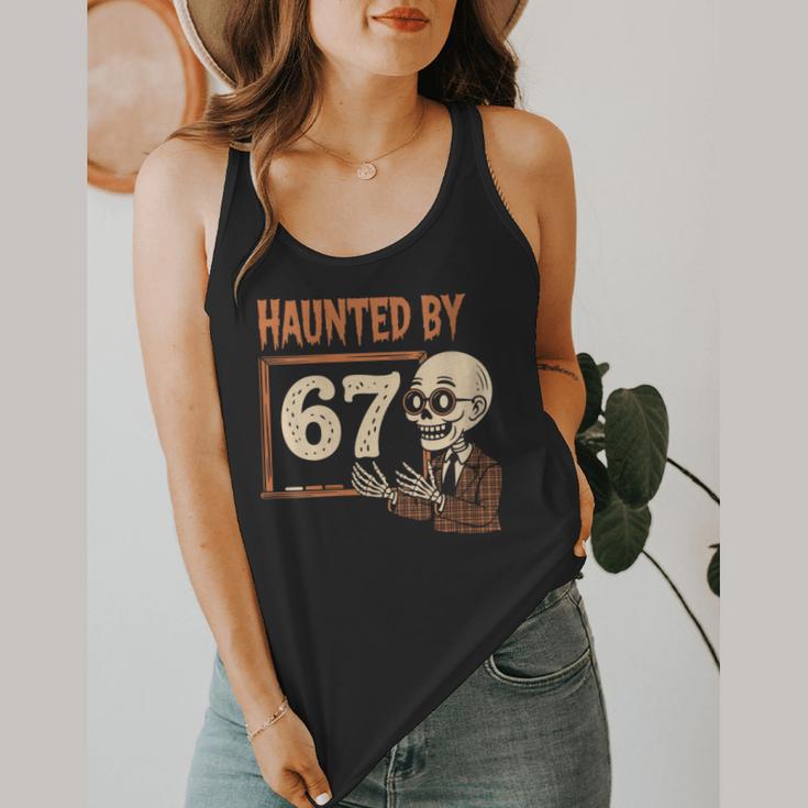 Haunted By 67 Halloween 67 Meme Six Seven Teacher Flowy Tank, funny design Haunted By 67 Halloween 67 Meme Six Seven Teacher Flowy Tank, funny design