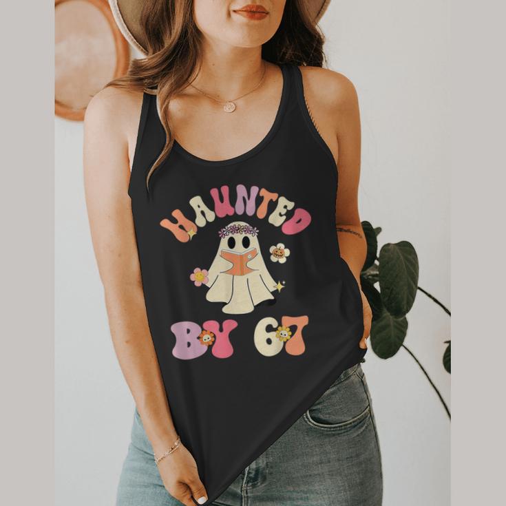 Haunted By 67 Meme Six Seven 6 7 Halloween Teachers Flowy Tank, funny design Haunted By 67 Meme Six Seven 6 7 Halloween Teachers Flowy Tank, funny design