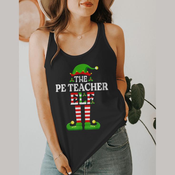 I'm The PE Teacher Elf Christmas Family Matching Flowy Tank, funny design I'm The PE Teacher Elf Christmas Family Matching Flowy Tank, funny design