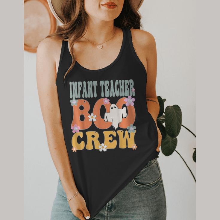 Infant Teacher Boo Crew Ghost Groovy Halloween For Women Flowy Tank, funny design Infant Teacher Boo Crew Ghost Groovy Halloween For Women Flowy Tank, funny design