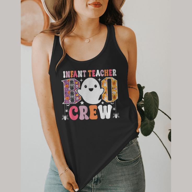 Infant Teacher Boo Crew Halloween Costume Flowy Tank, funny design