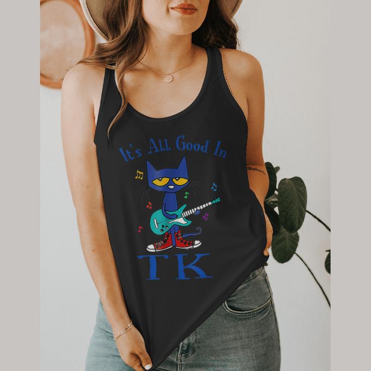 Its All Good In TK Cat Transitional Kindergarten Teacher Kid Flowy Tank, funny design Its All Good In TK Cat Transitional Kindergarten Teacher Kid Flowy Tank, funny design