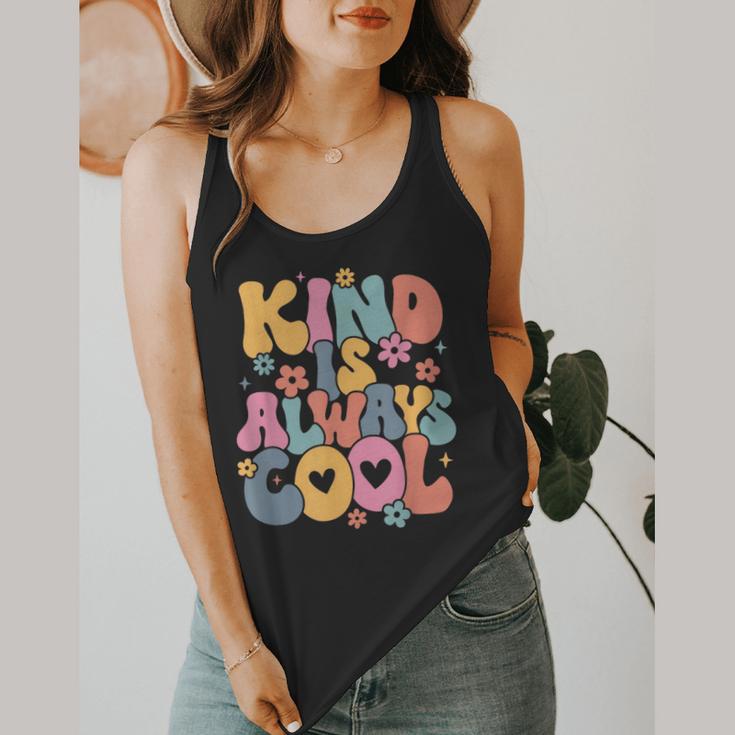 Kind Is Always Cool Groovy Teacher Be Kind Kindness Matters Flowy Tank, funny design Kind Is Always Cool Groovy Teacher Be Kind Kindness Matters Flowy Tank, funny design