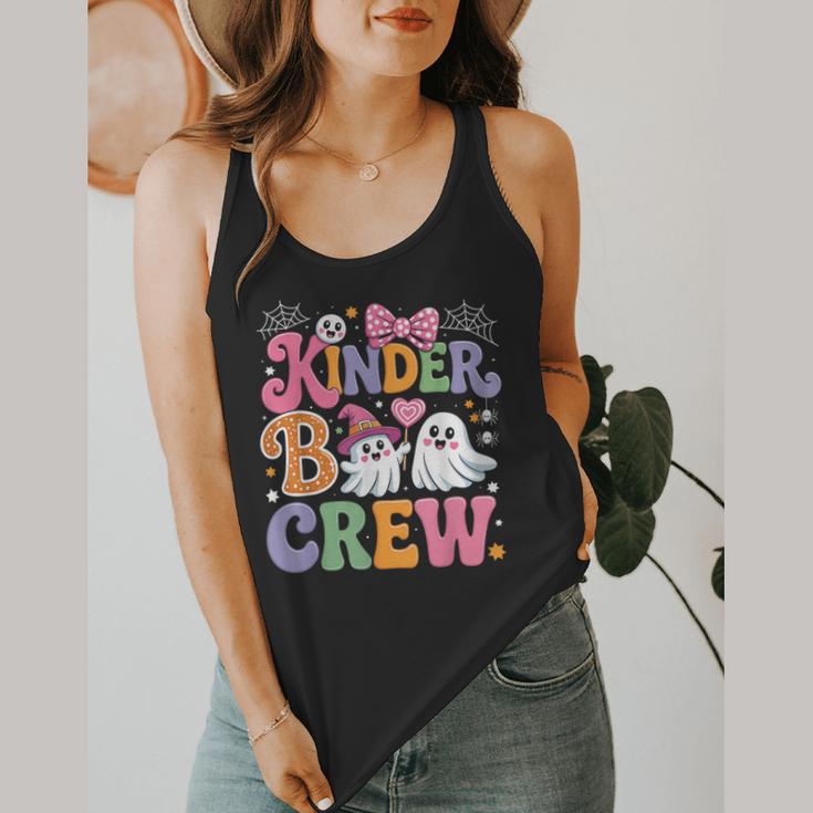Kinder Boo Crew Kindergarten Teacher Student Halloween Flowy Tank, funny design Kinder Boo Crew Kindergarten Teacher Student Halloween Flowy Tank, funny design