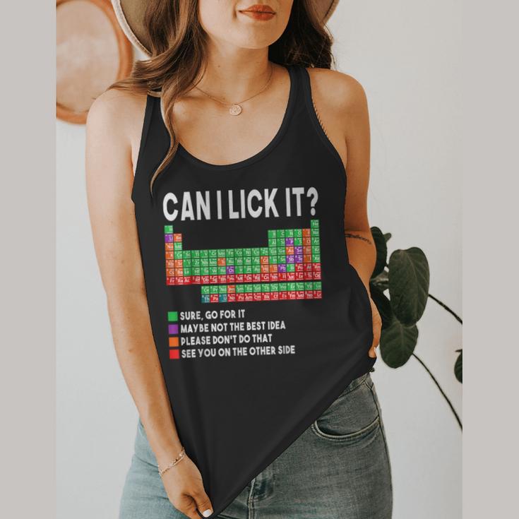 Can I Lick It Periodic Table Science Teacher Boy And Girls Flowy Tank, funny design Can I Lick It Periodic Table Science Teacher Boy And Girls Flowy Tank, funny design