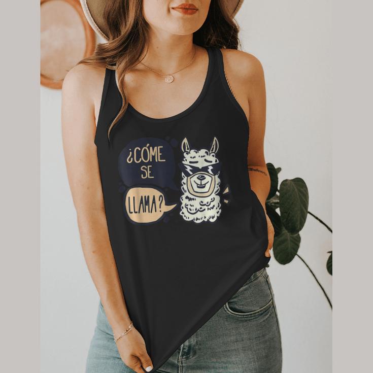 Llama Shirt English Teacher School Student ESL Joke Flowy Tank, funny design Llama Shirt English Teacher School Student ESL Joke Flowy Tank, funny design
