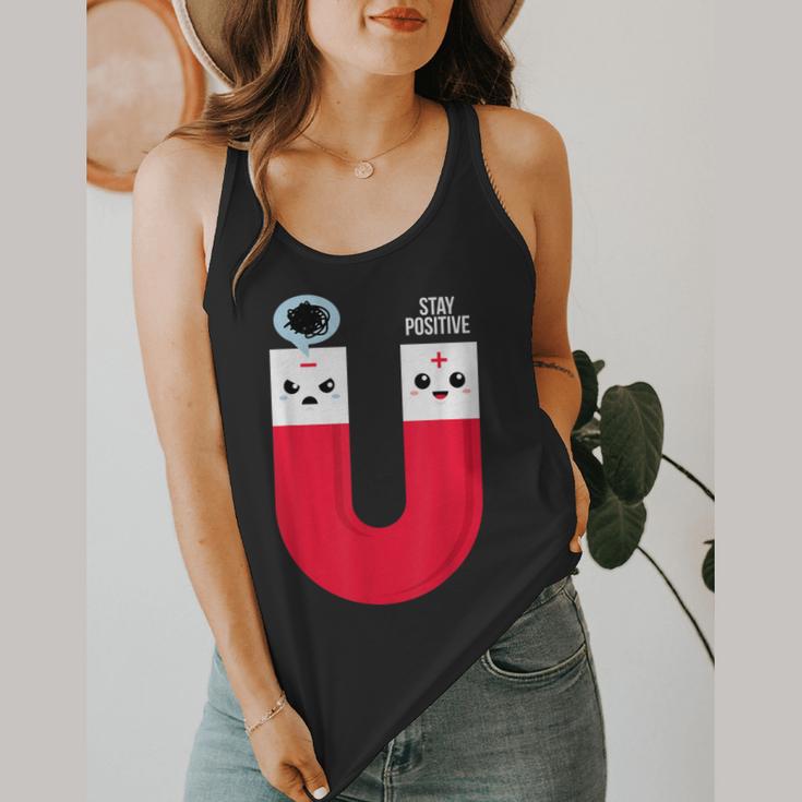 Magnet Science Pun T-Shirt For Geeks Science Teachers Flowy Tank, funny design