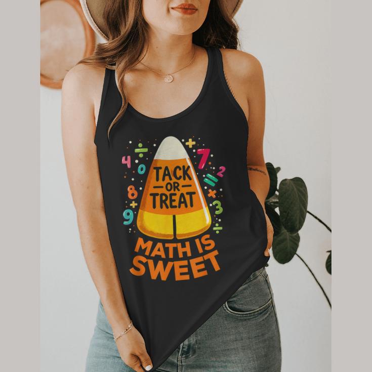 Math Teacher Halloween Costume Trick Or Treat Math Sweet Flowy Tank, funny design Math Teacher Halloween Costume Trick Or Treat Math Sweet Flowy Tank, funny design
