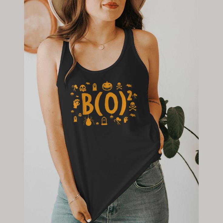 Math Teacher Halloween Mathematician Math Lover Boo Flowy Tank, funny design