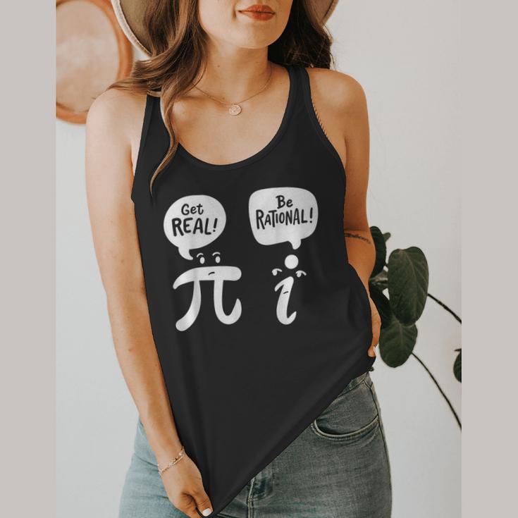Math Teacher Math Student Be Real Get Rational Flowy Tank, funny design Math Teacher Math Student Be Real Get Rational Flowy Tank, funny design
