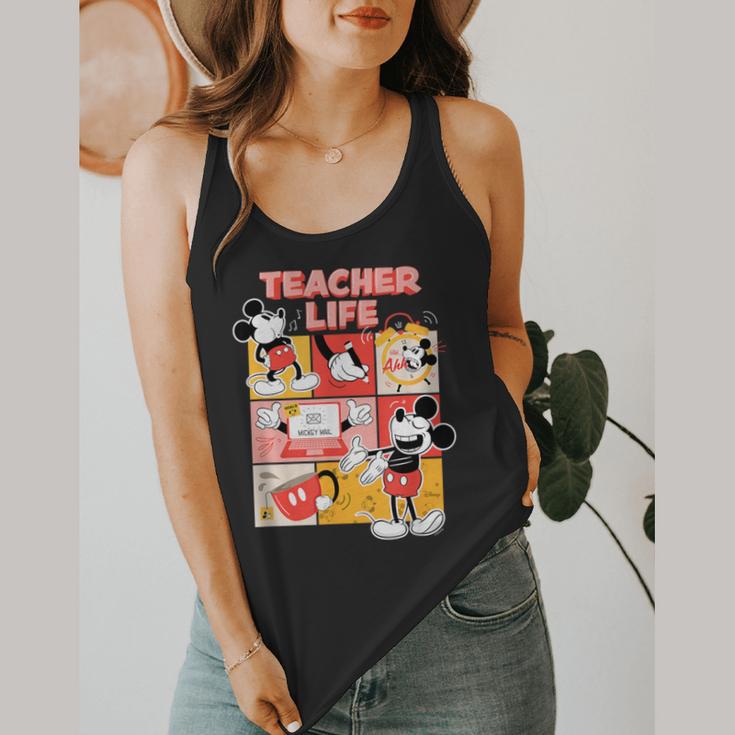 Mickey Mouse Teacher Life Flowy Tank, funny design Mickey Mouse Teacher Life Flowy Tank, funny design