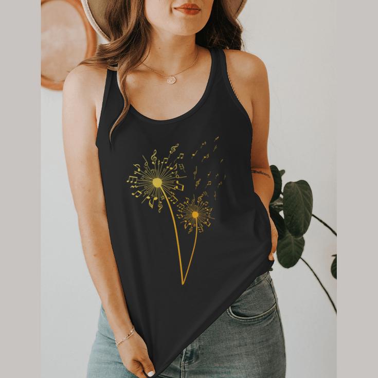 Music Note For Men Women Music Teacher Music Lover Flowy Tank, funny design