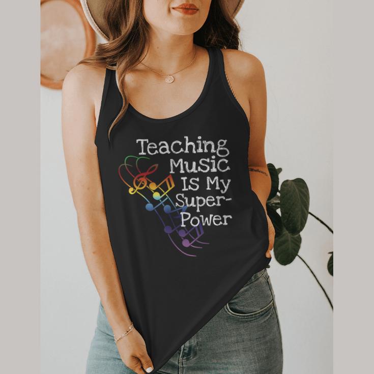 Music Teacher Flowy Tank, funny design Music Teacher Flowy Tank, funny design
