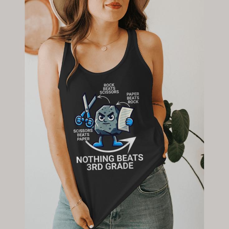 Nothing Beats 3rd Grade Back To School Kids Teachers Flowy Tank, funny design Nothing Beats 3rd Grade Back To School Kids Teachers Flowy Tank, funny design