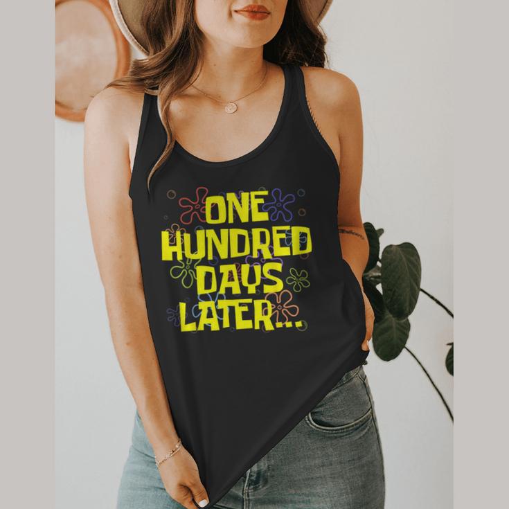 One Hundred Days Later 100th Day Of School Teacher Student Flowy Tank, funny design One Hundred Days Later 100th Day Of School Teacher Student Flowy Tank, funny design