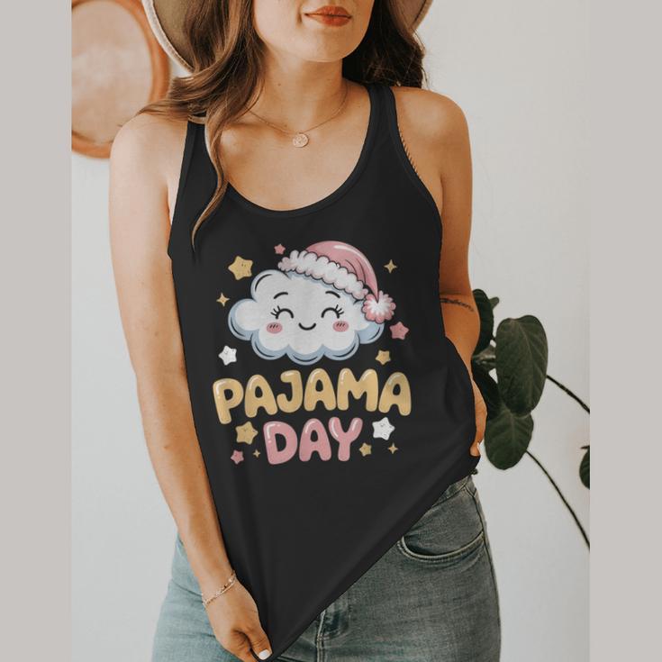 Pajama Day School Spirit Week Fun Cloud Teacher Flowy Tank, funny design Pajama Day School Spirit Week Fun Cloud Teacher Flowy Tank, funny design