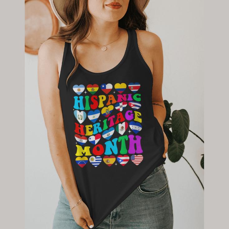 Hispanic Heritage Month 2025 Latino Puerto Rico Teacher Kids Flowy Tank, funny design Hispanic Heritage Month 2025 Latino Puerto Rico Teacher Kids Flowy Tank, funny design
