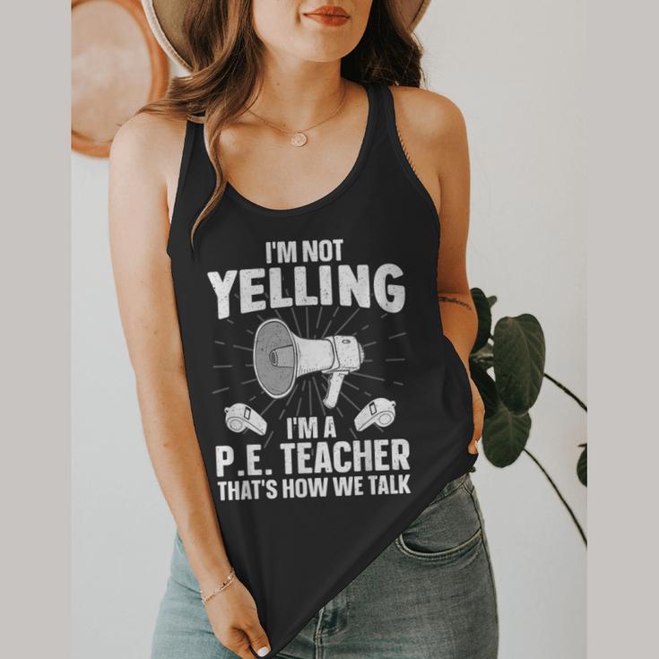 PE Teacher Art For Men Women Gym Teacher Physical Education Flowy Tank, funny design PE Teacher Art For Men Women Gym Teacher Physical Education Flowy Tank, funny design