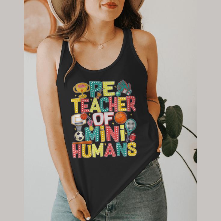PE Teacher Back To School Physical Education Gym Teachers Flowy Tank, funny design