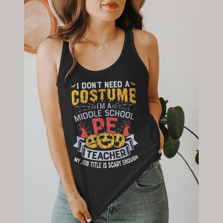 Physical Education School PE Teacher Halloween Costume Men Women Flowy Tank, funny design Physical Education School PE Teacher Halloween Costume Men Women Flowy Tank, funny design