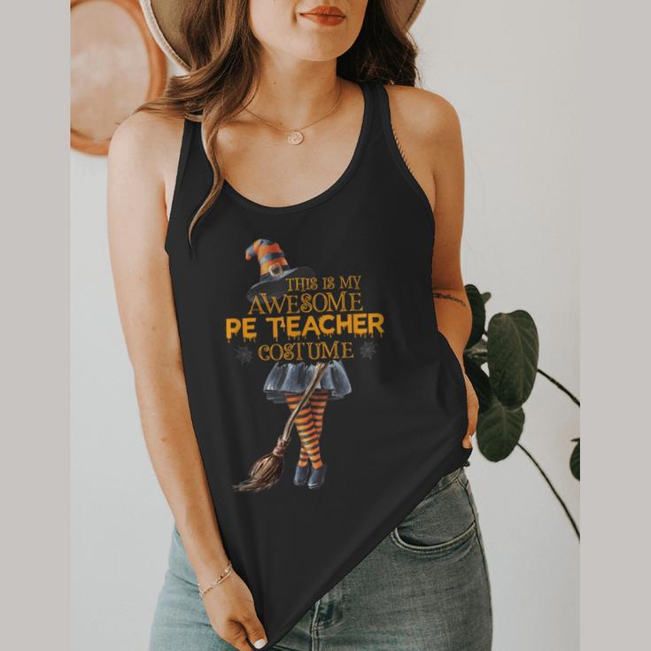 Physical Education Teacher Halloween Costume Witchy Teacher For Men Women Flowy Tank, funny design Physical Education Teacher Halloween Costume Witchy Teacher For Men Women Flowy Tank, funny design