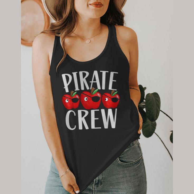 Pirate Crew Pirate Teacher Team Squad Talk Like A Pirate Day For Men Women Kids Flowy Tank, funny design Pirate Crew Pirate Teacher Team Squad Talk Like A Pirate Day For Men Women Kids Flowy Tank, funny design