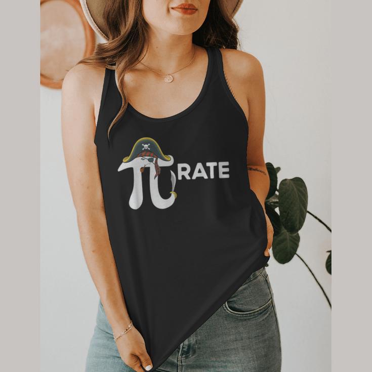 Pirate Pi Math Pie Halloween Costume Teacher Men Women Flowy Tank, funny design
